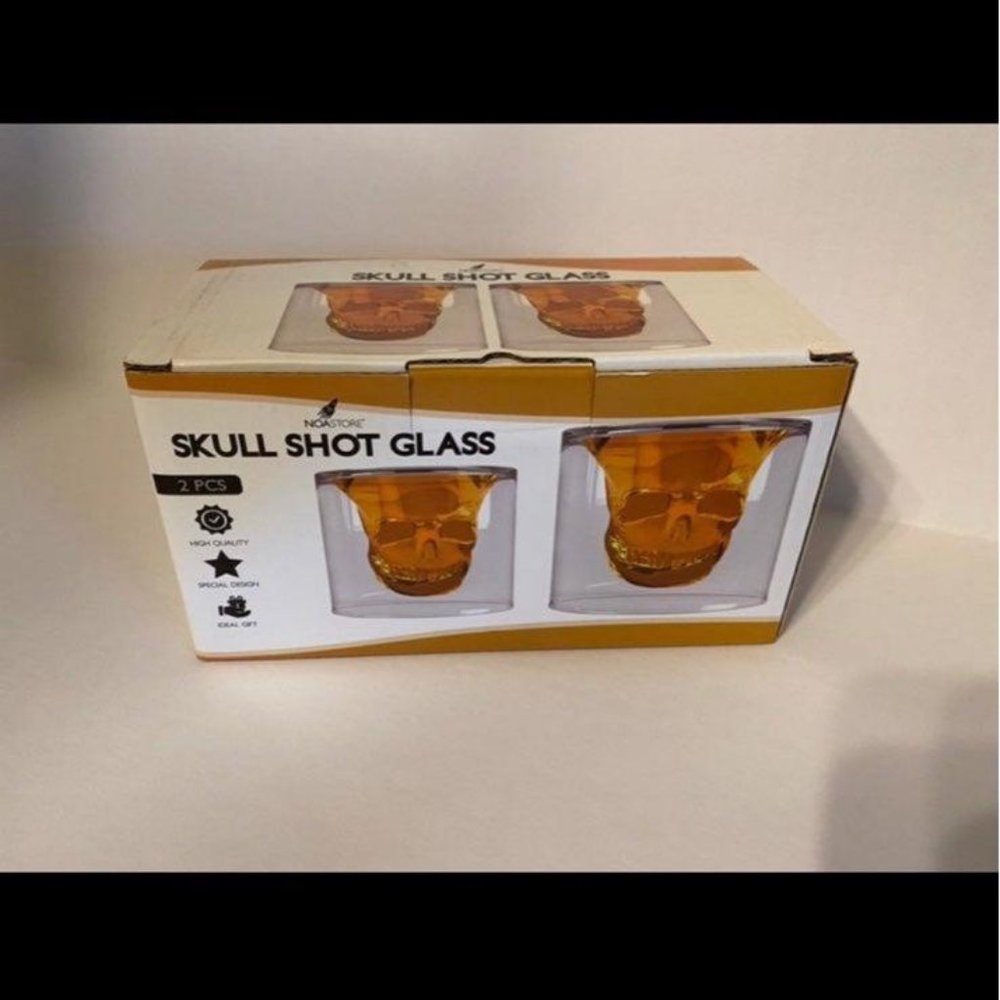 Skull shot glasses